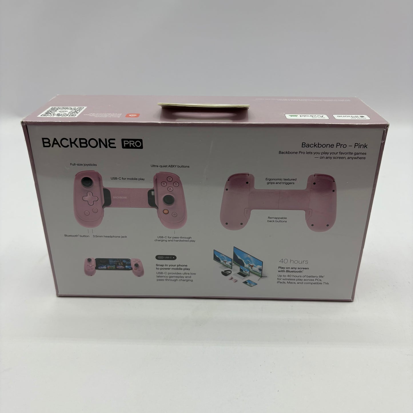 New Backbone Pro USB-C USB-C Mobile Gaming Controller BB-N1-M-T