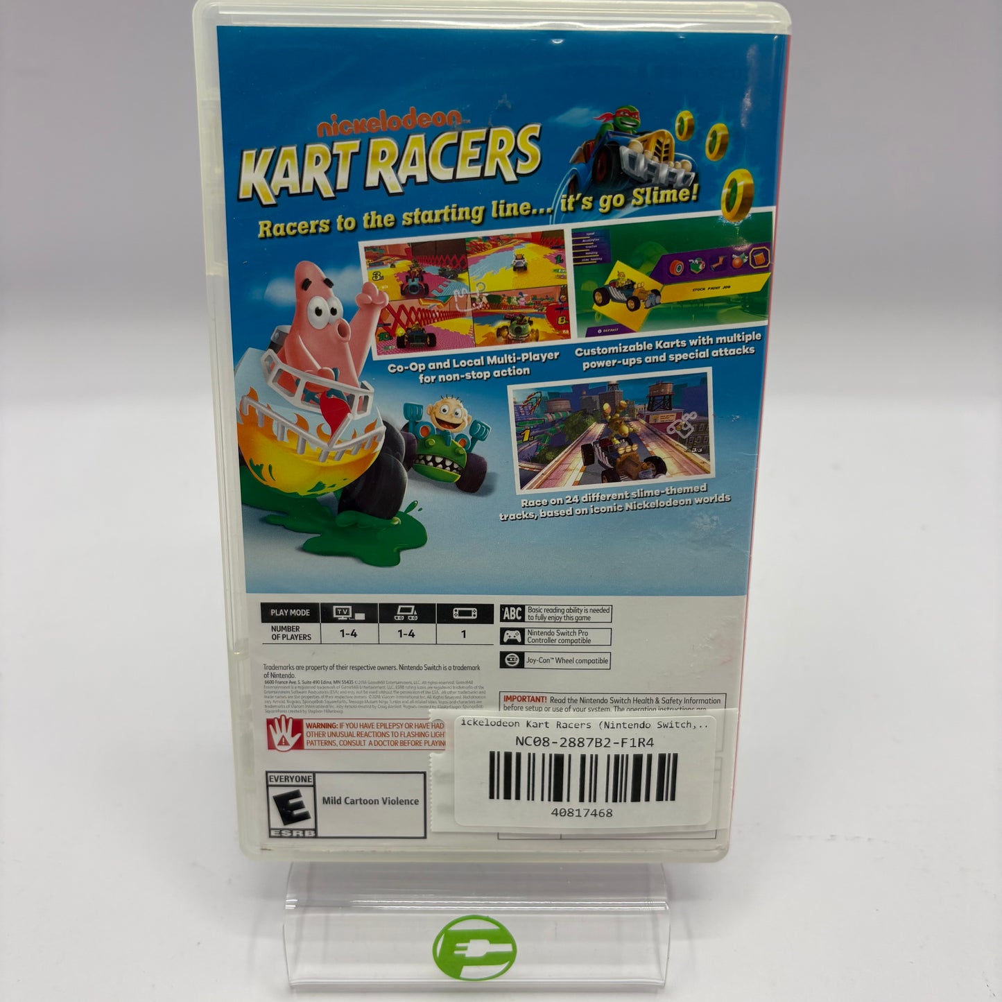 Nickelodeon Kart Racers (Nintendo Switch, 2018)