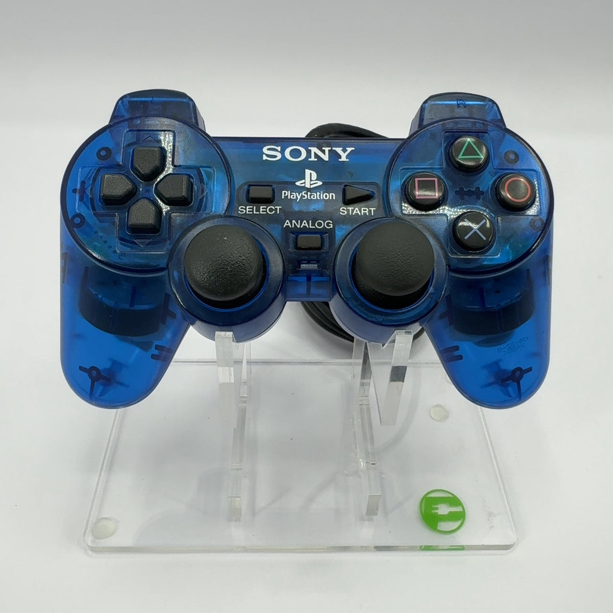 Sony PlayStation 2 PS2 DualShock 2 Wired Controller Ocean Blue SCPH-10 ...