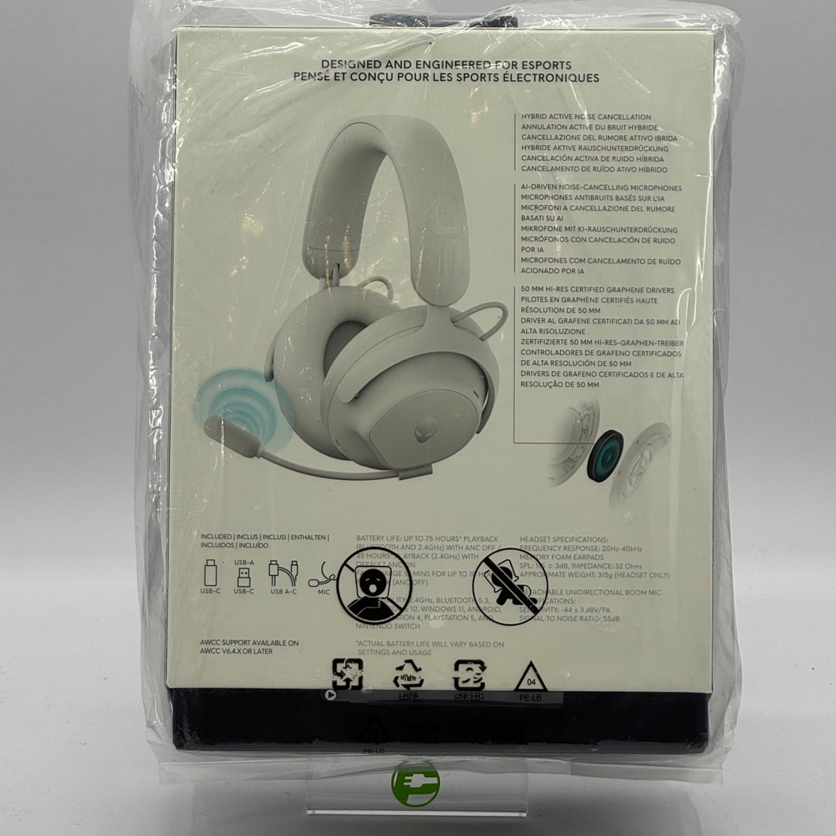 New Alienware Pro Wireless Gaming Headset PROHSWDEAM – PayMore Derita