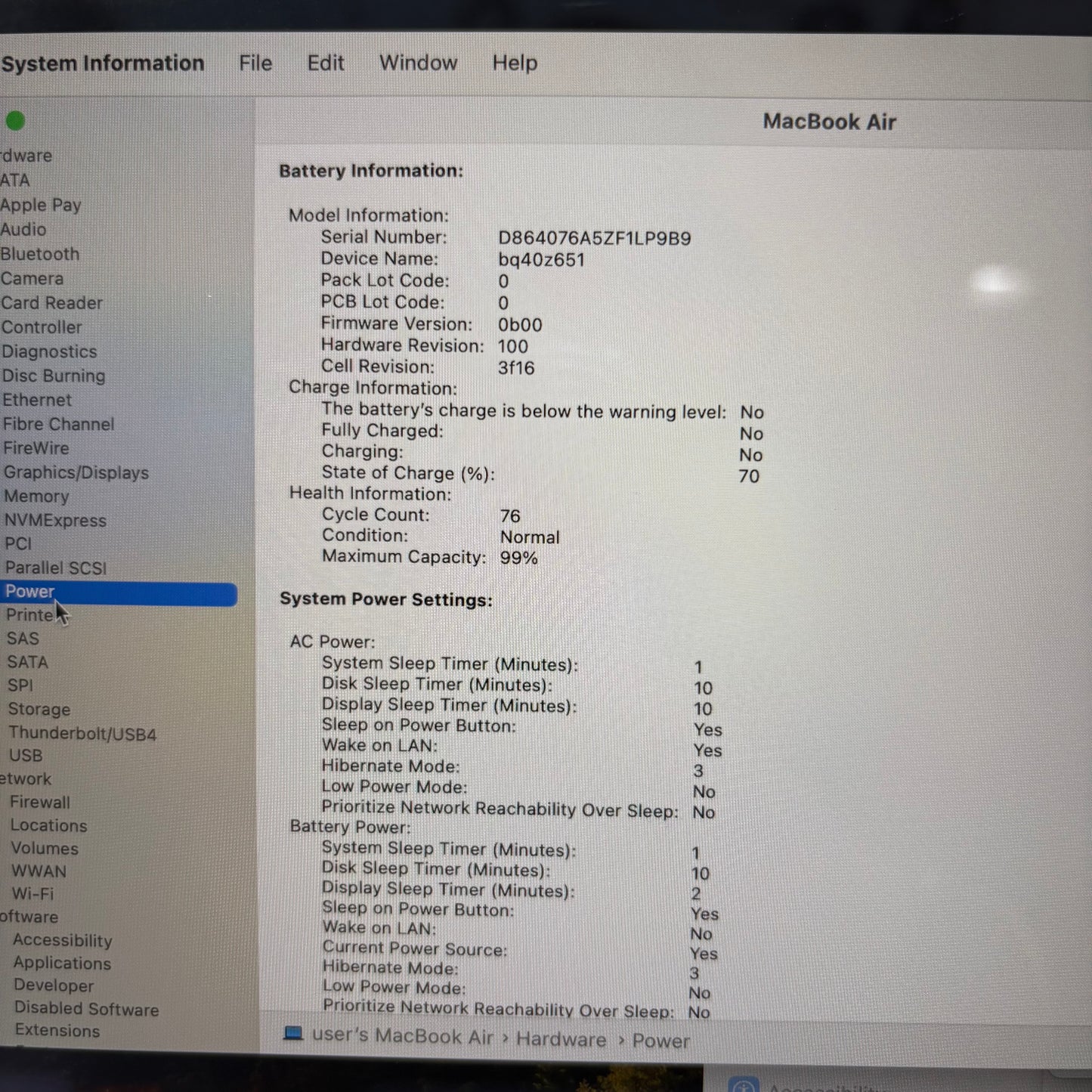 2024 Apple MacBook Air 15" M3 10C GPU 4.0GHz 8GB RAM 512GB SSD MRYV3LL/A