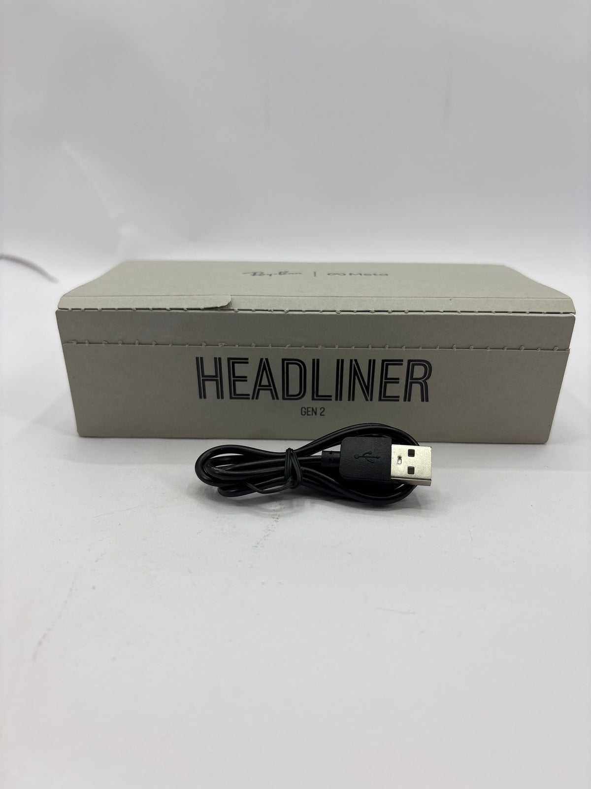 Ray-Ban Meta Headliner Gen 2 Shiny Black Standard RW4013 601/71 AI Smart Glasses