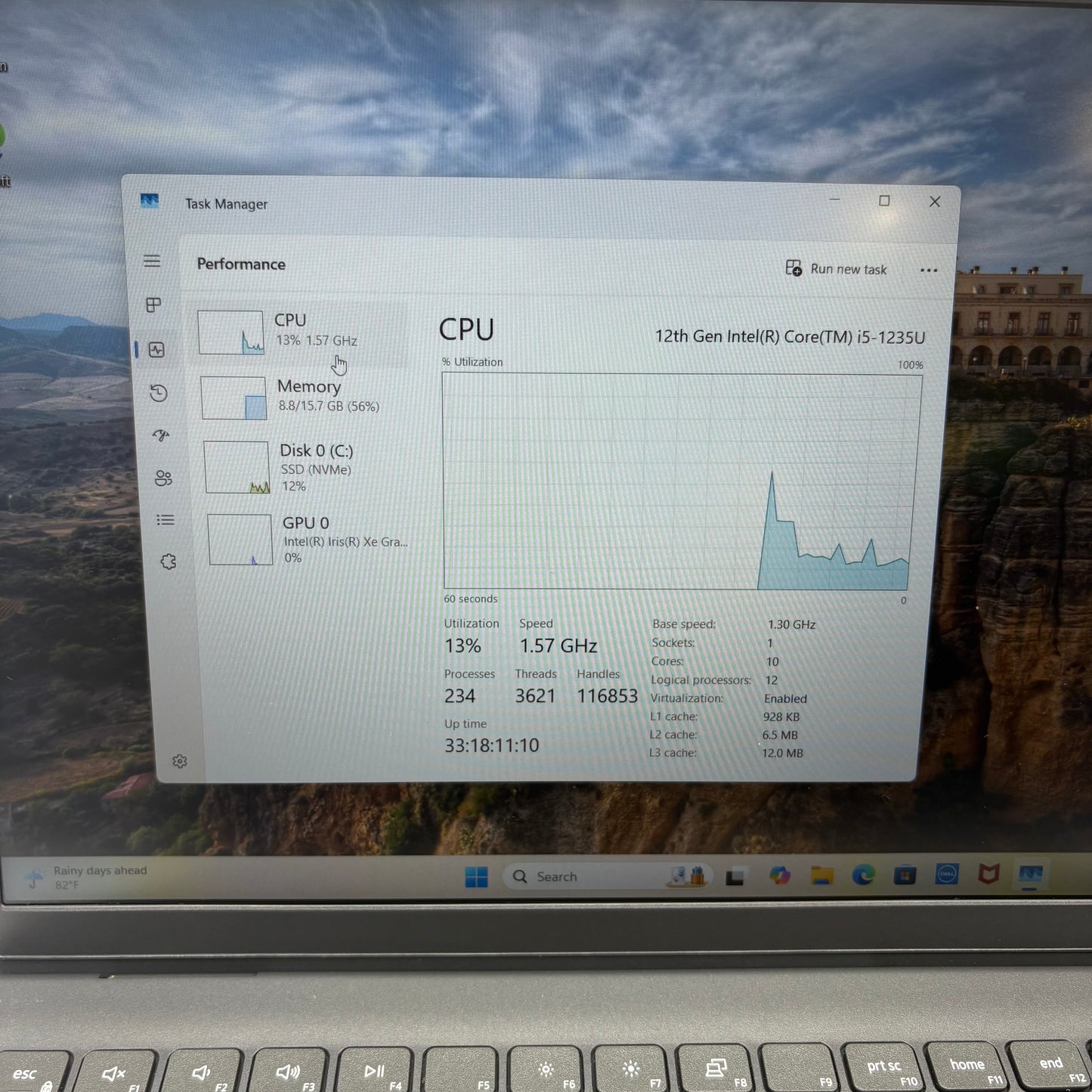 Dell Inspiron 15 3520 15.6" i5-1235U 1.3GHz 16GB RAM 512GB SSD