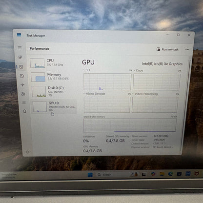 Dell Inspiron 15 3520 15.6" i5-1235U 1.3GHz 16GB RAM 512GB SSD
