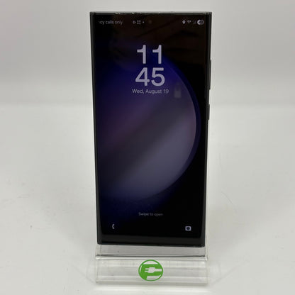 Broken Unlocked Samsung Galaxy S23 Ultra 512GB Phantom Black