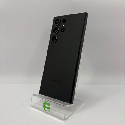 Broken Unlocked Samsung Galaxy S23 Ultra 512GB Phantom Black